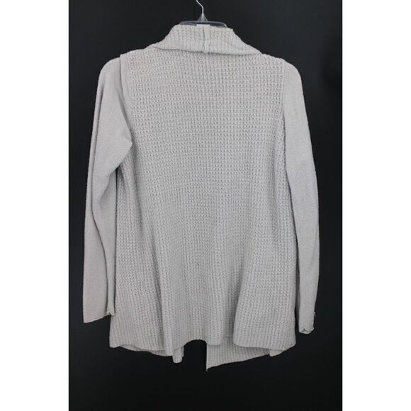 BAREFOOT DREAMS Gray Coastal Cardi Style 485 Size MEDIUM - Picture 5 of 7